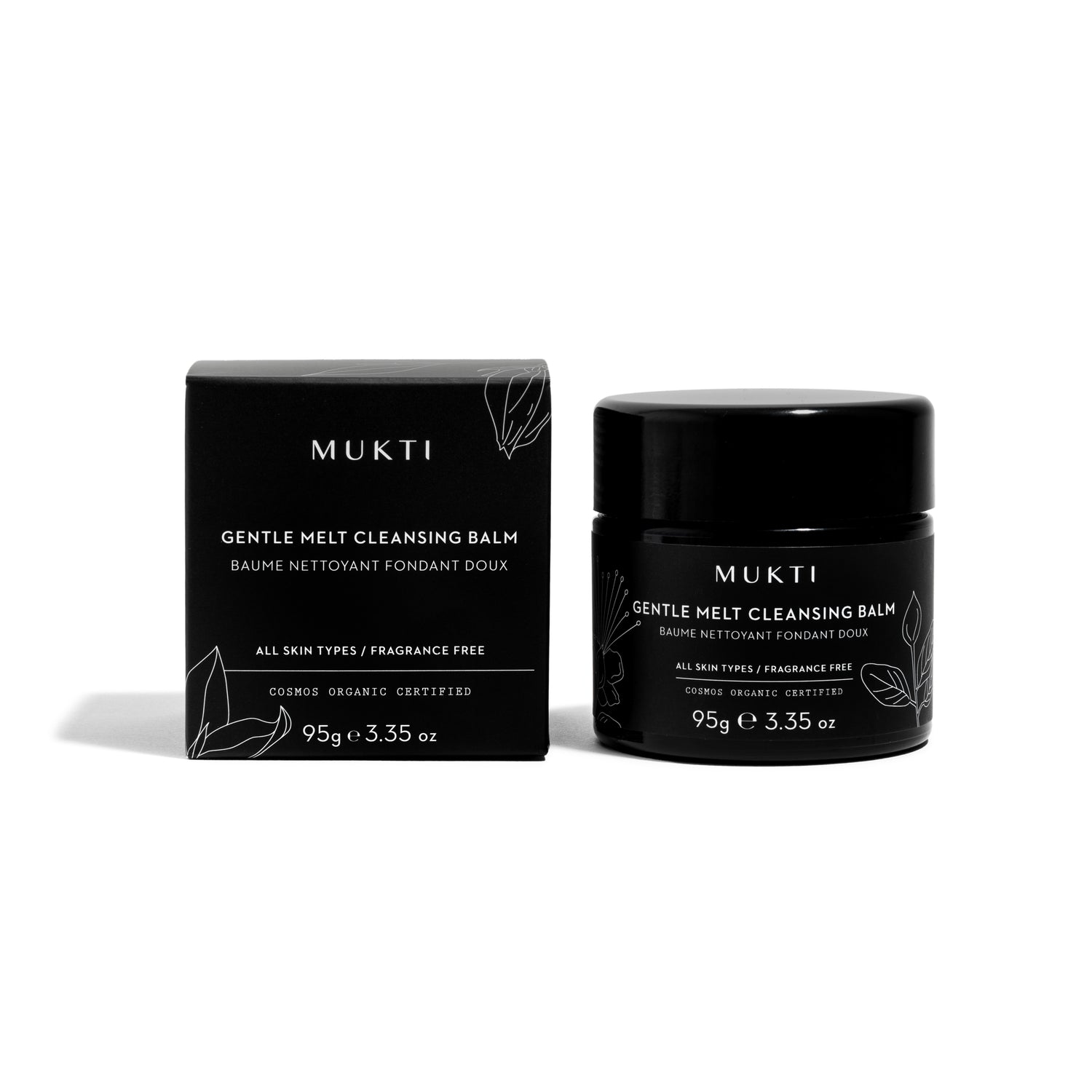 mukti organics cleansing balm